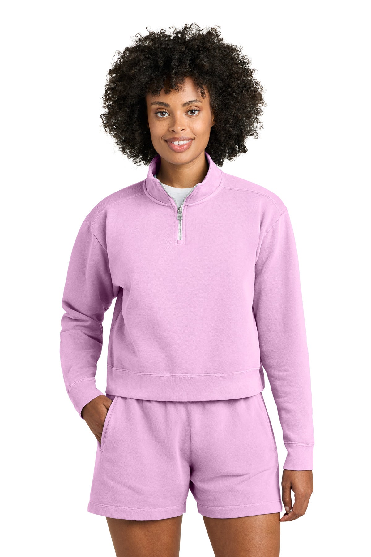Comfort Colors?? Women's Mid-Length 1/4-Zip Sweatshirt 1580L