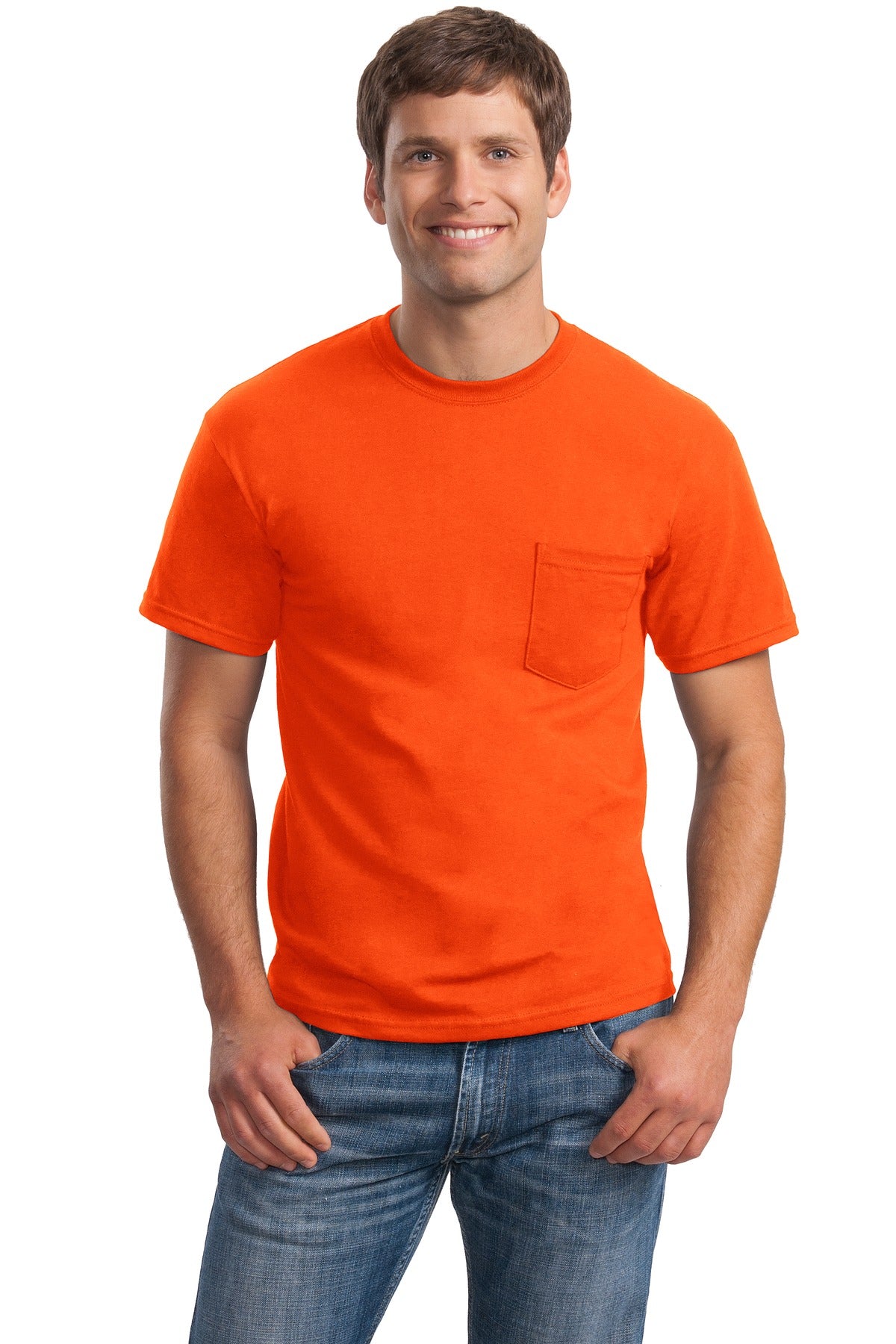Gildan? - Ultra Cotton? 100% US Cotton T-Shirt with Pocket. 2300