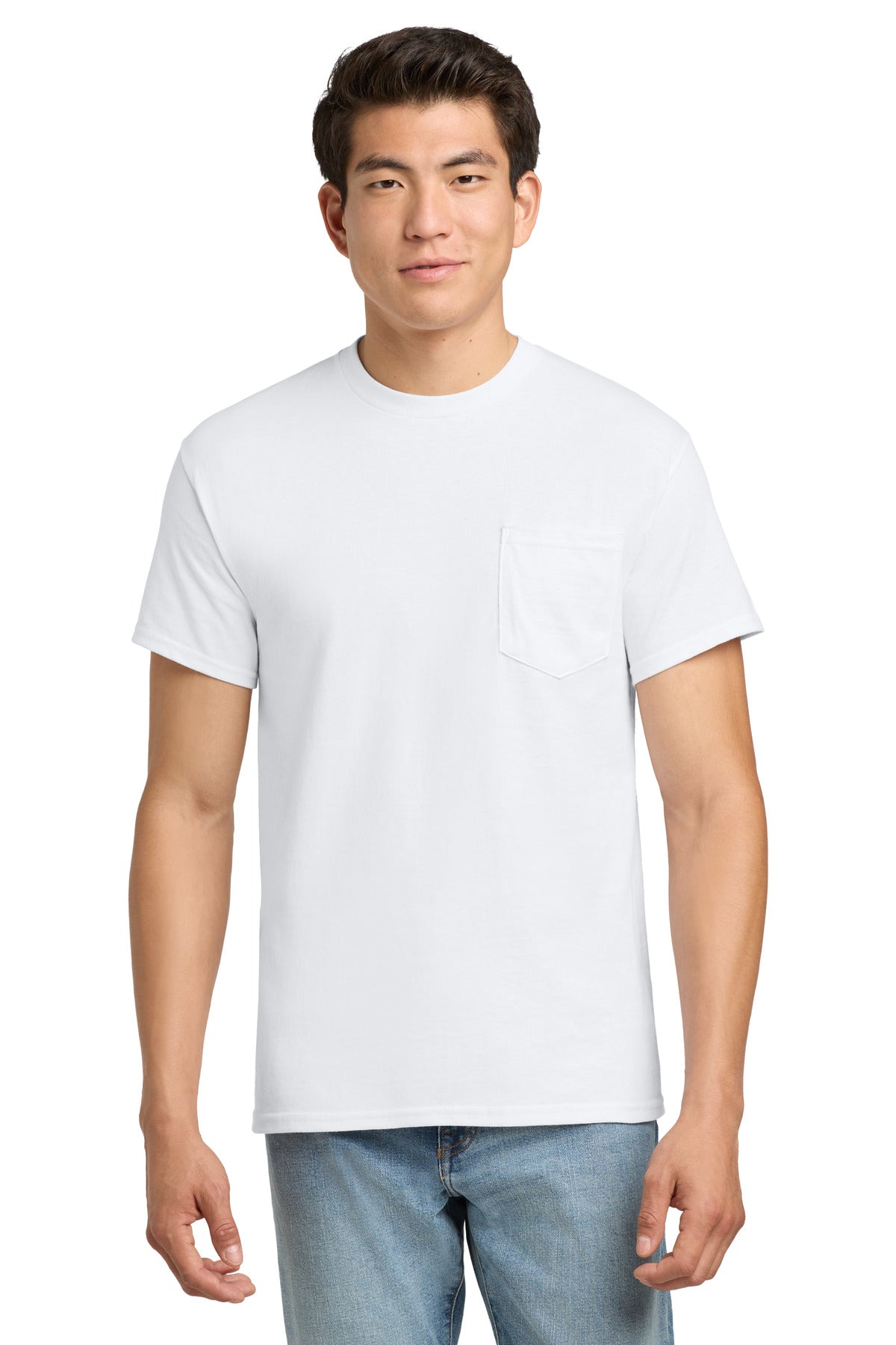 Gildan?? - Ultra Cotton?? 100% US Cotton T-Shirt with Pocket. 2300