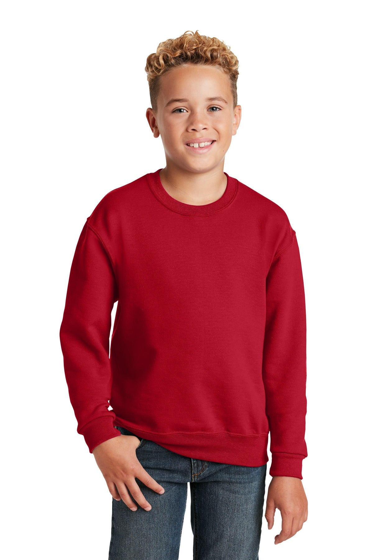 Jerzees?? - Youth NuBlend?? Crewneck Sweatshirt. 562B