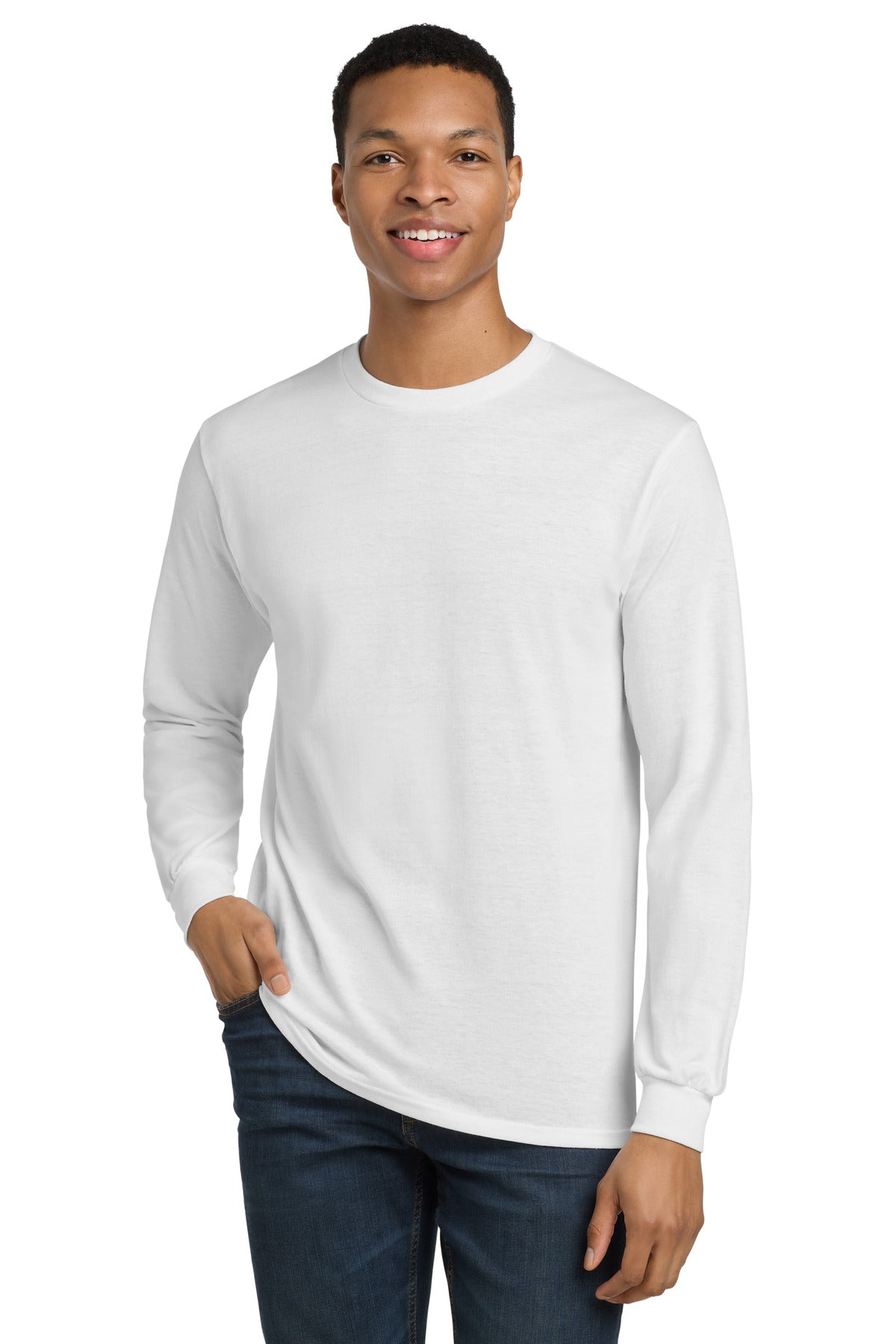 Gildan?? - DryBlend?? 50 Cotton/50 Poly Long Sleeve T-Shirt. 8400