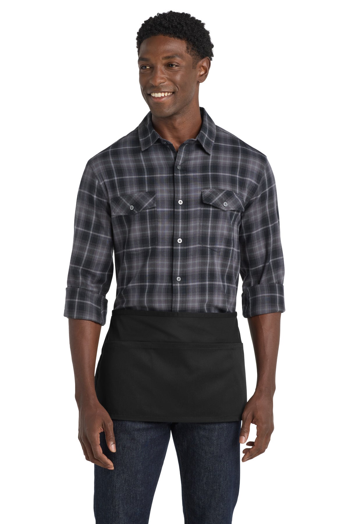 Port Authority?? Easy Care Reversible Waist Apron with Stain Release. A707