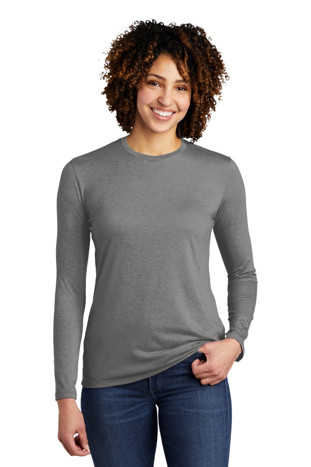 Allmade ? Women's Tri-Blend Long Sleeve Tee AL6008