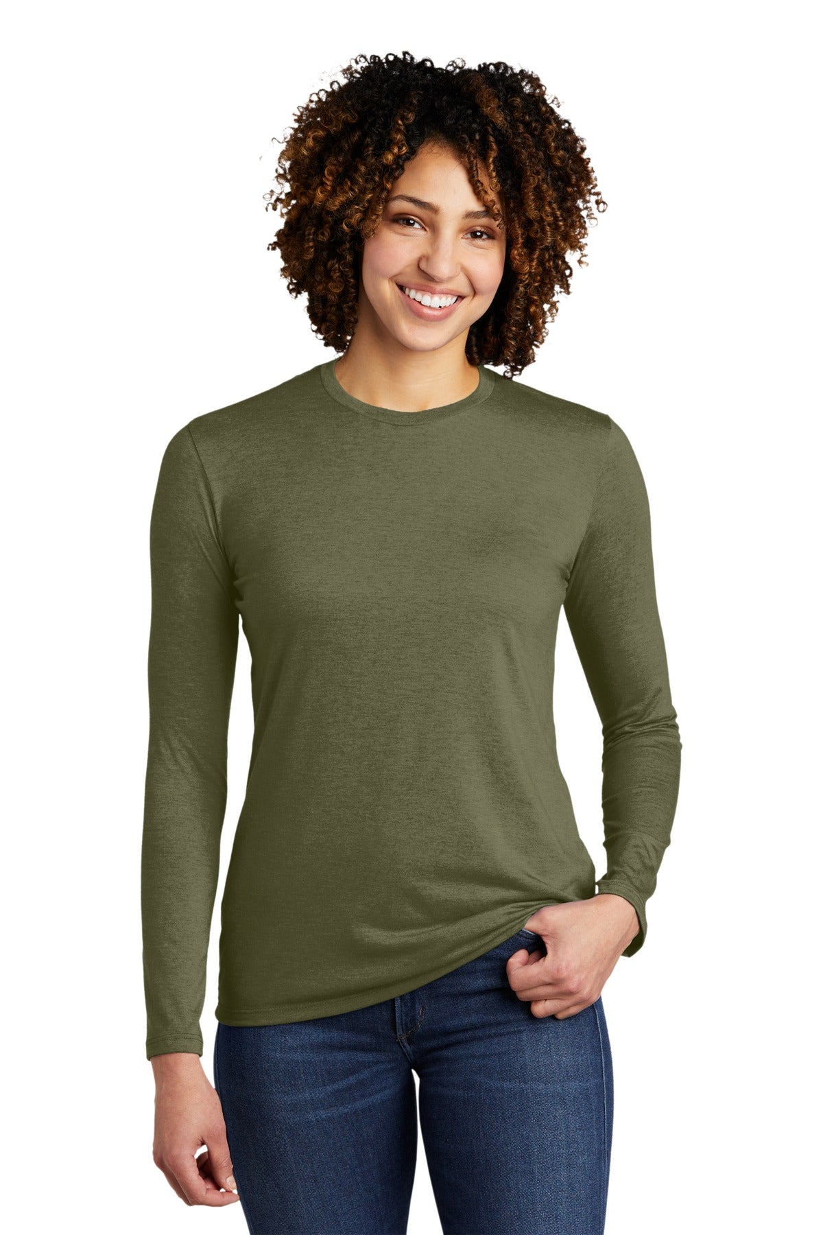 Allmade ? Women's Tri-Blend Long Sleeve Tee AL6008