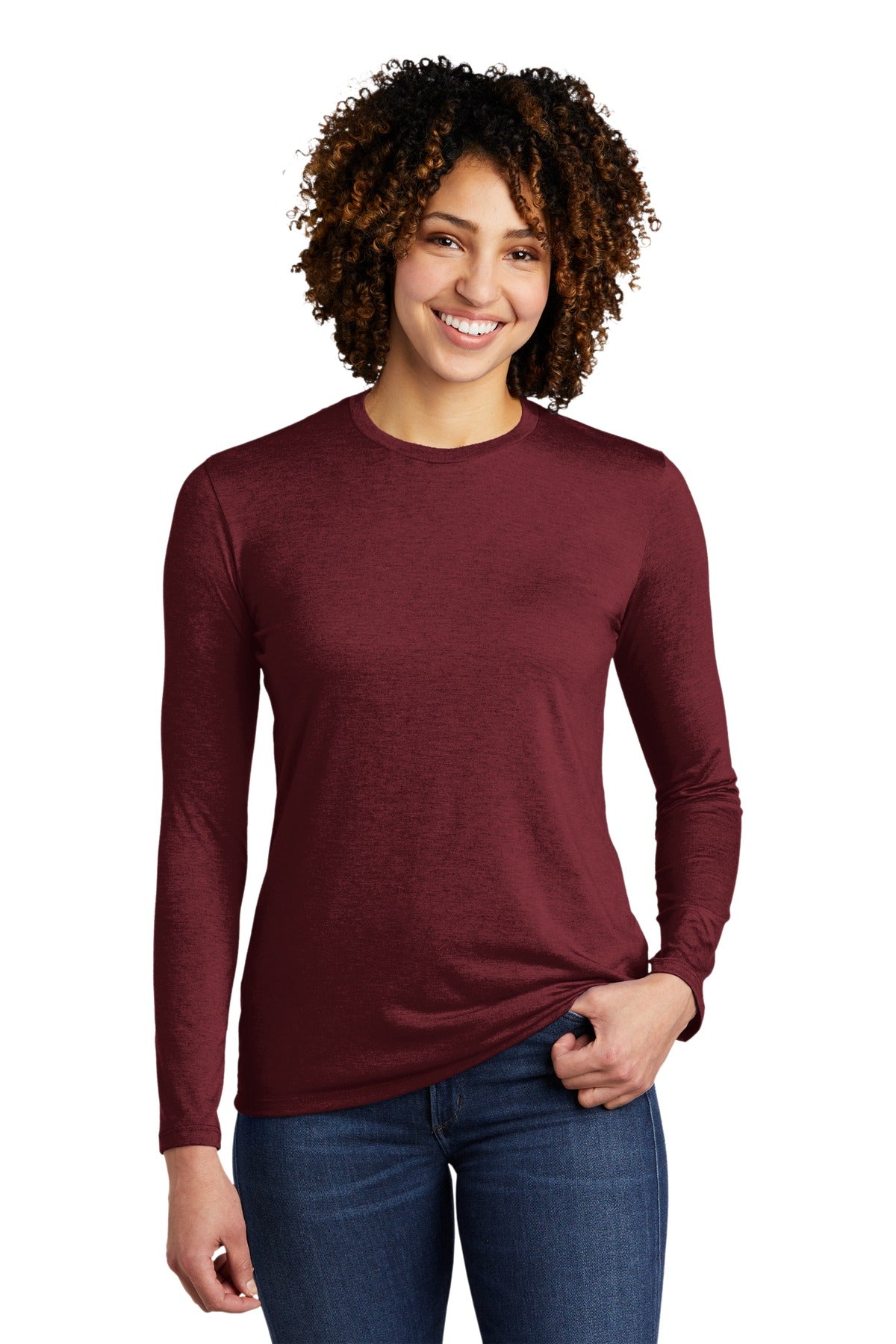 Allmade ? Women's Tri-Blend Long Sleeve Tee AL6008