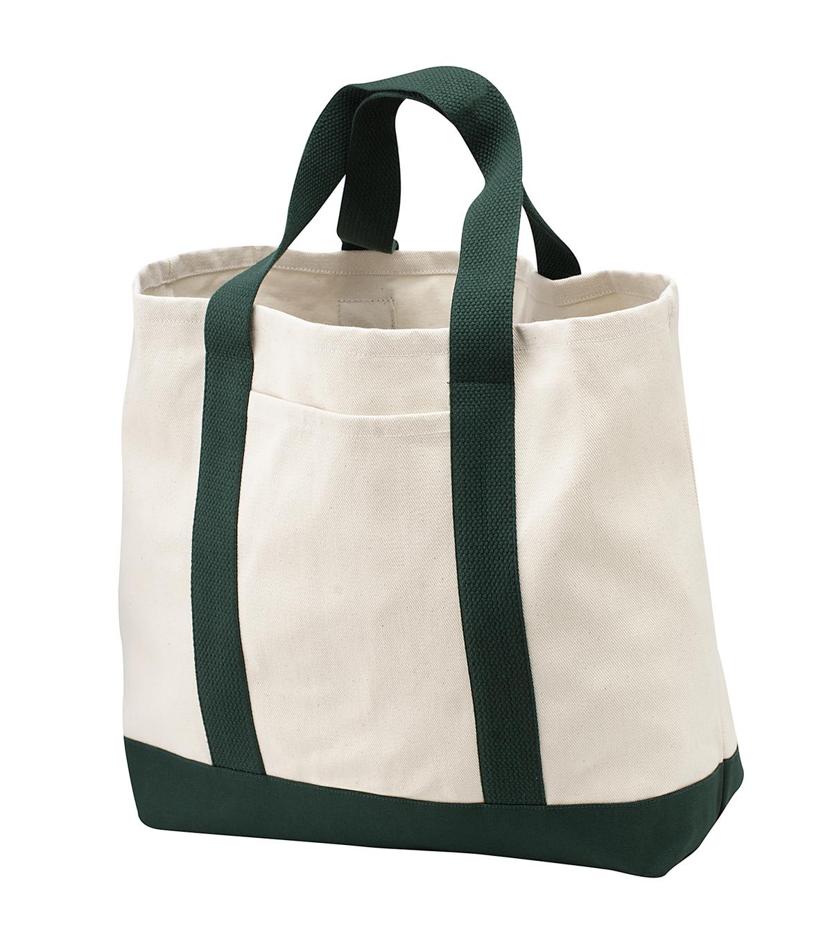 Port Authority?? - Ideal Twill Two-Tone Shopping Tote. B400