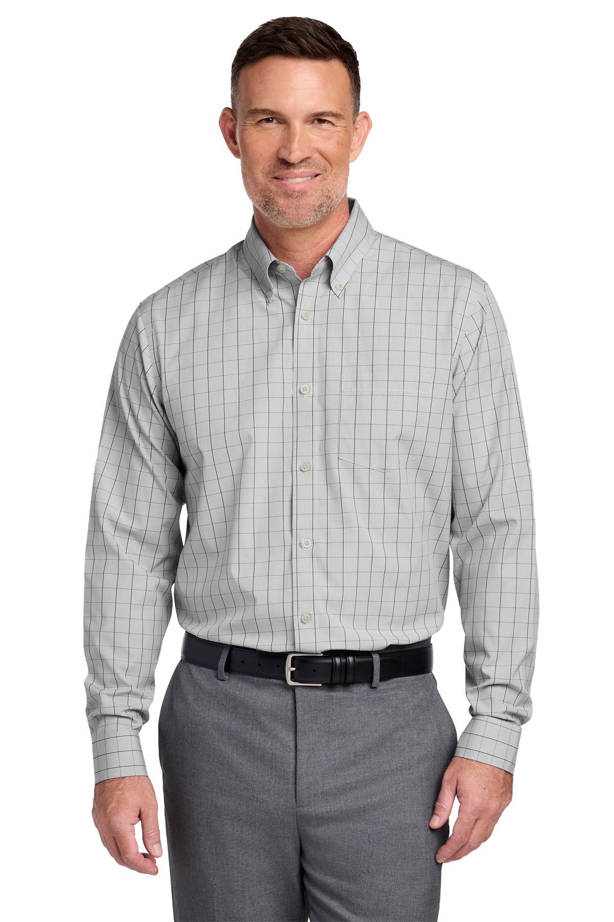 Brooks Brothers?? Wrinkle-Free Stretch Patterned Shirt BB18008