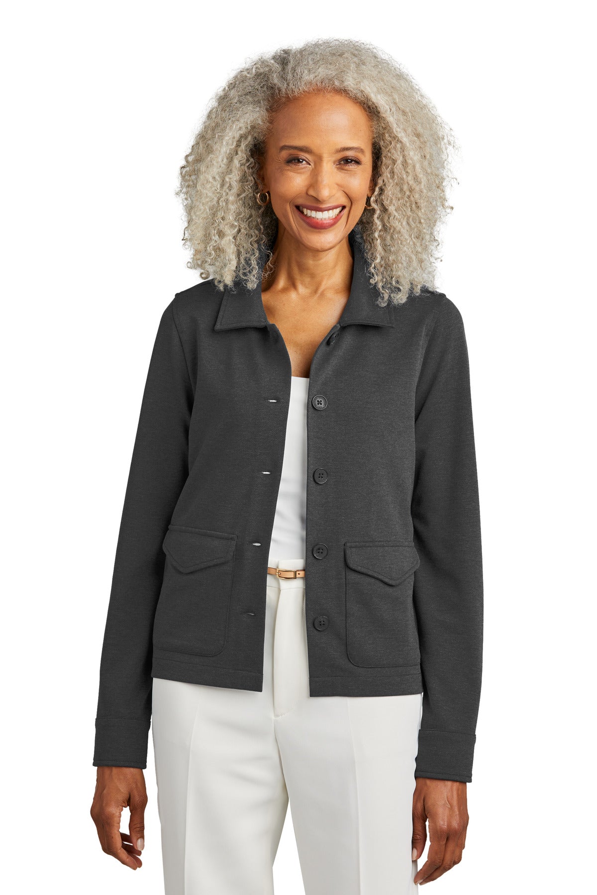 Brooks Brothers?? Women's Mid-Layer Stretch Button Jacket BB18205