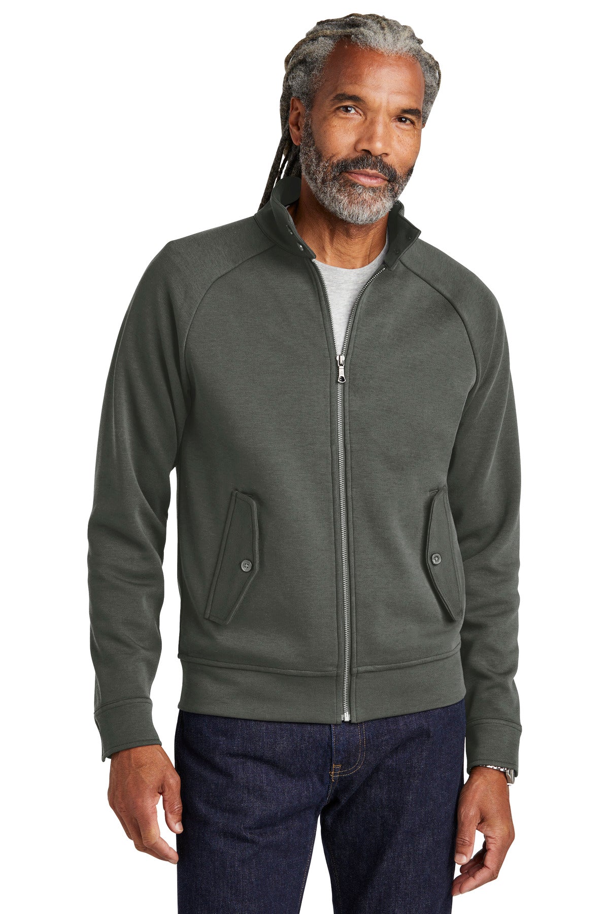 Brooks Brothers?? Double-Knit Full-Zip BB18210