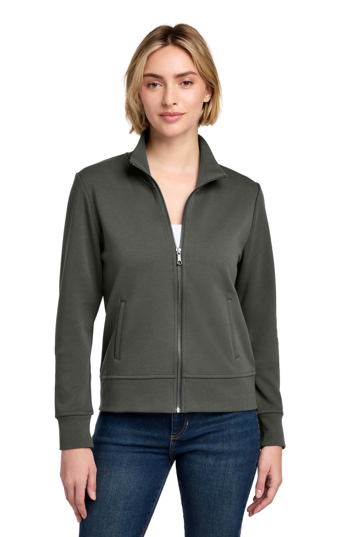 Brooks Brothers?? Women's Double-Knit Full-Zip BB18211