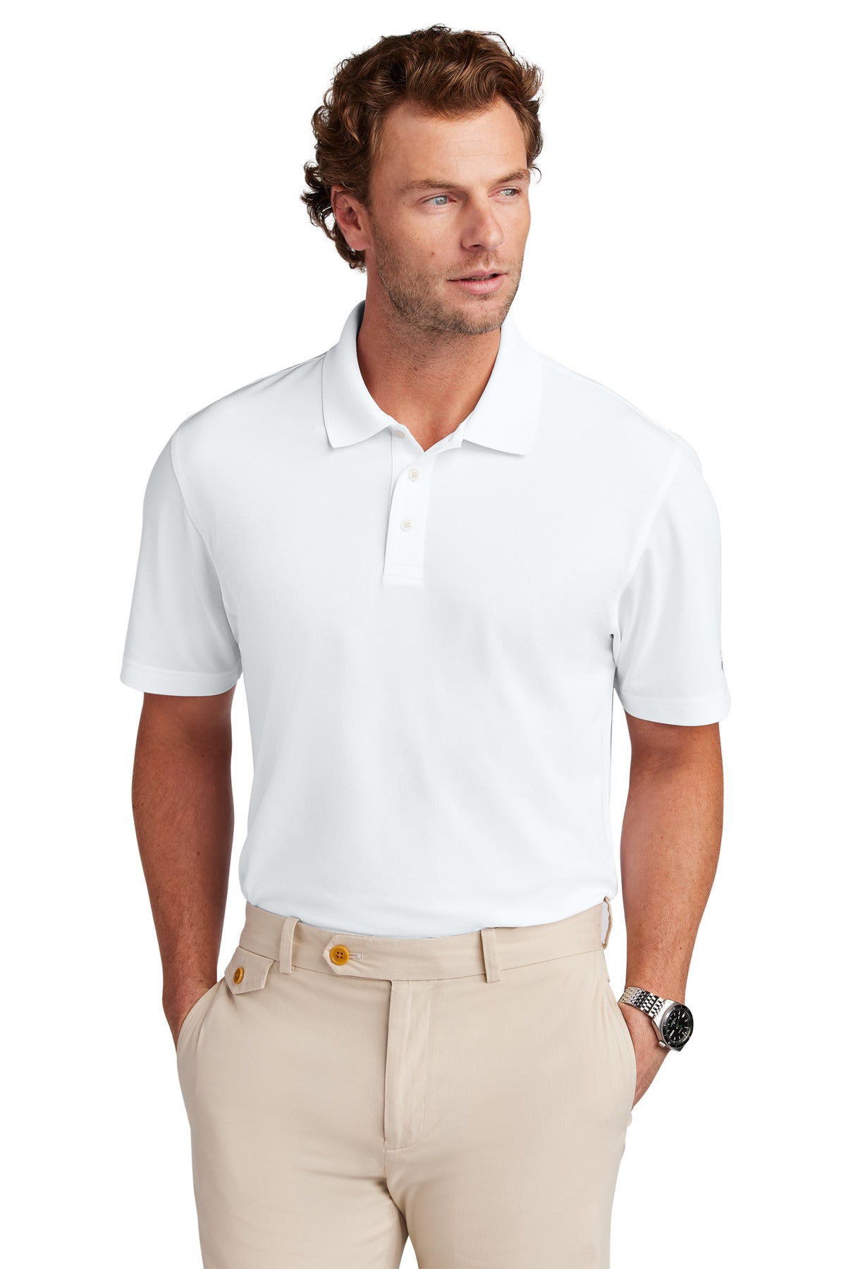 Brooks Brothers?? Mesh Pique Performance Polo BB18220