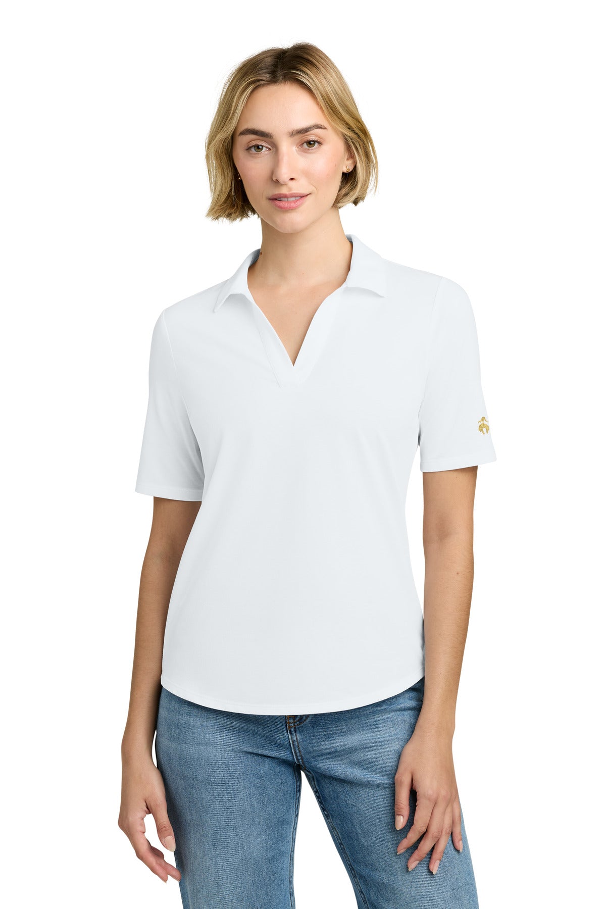 Brooks Brothers?? Women's Pinpoint Pique Polo BB18223