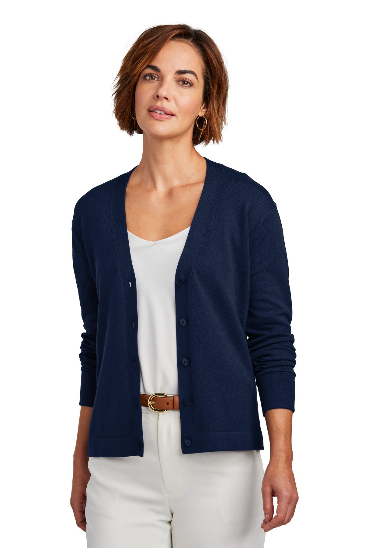 Brooks Brothers?? Women's Cotton Stretch Cardigan Sweater BB18405