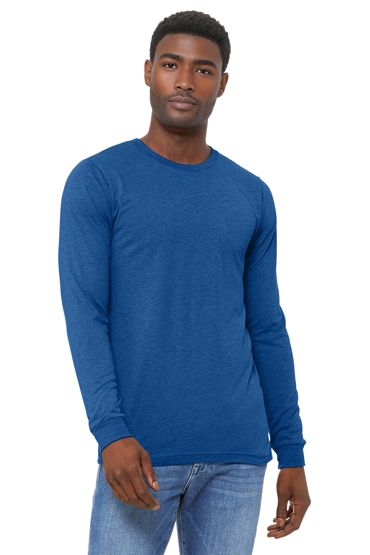 BELLA+CANVAS?? Unisex Triblend Long Sleeve Tee BC3513