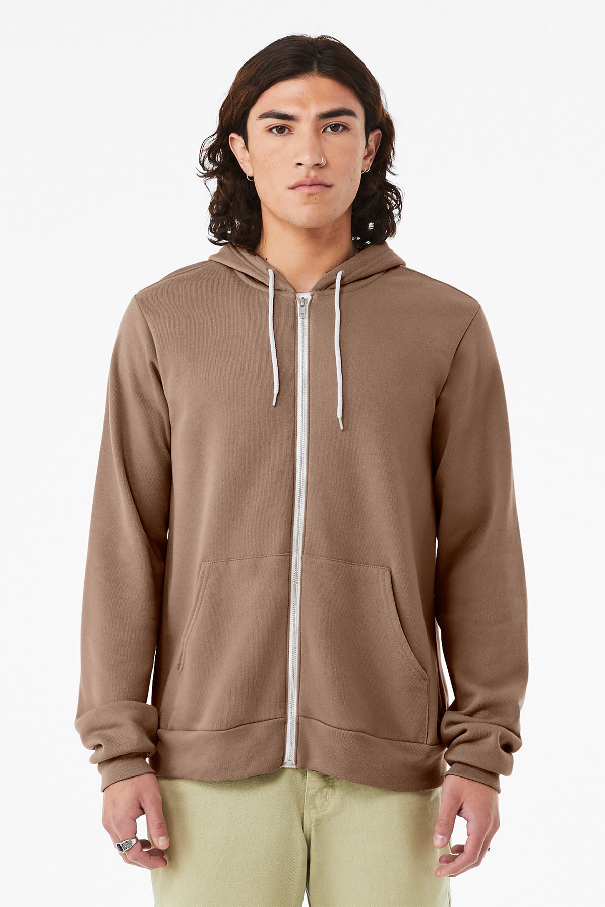 BELLA+CANVAS ?? Unisex Sponge Fleece Full-Zip Hoodie. BC3739