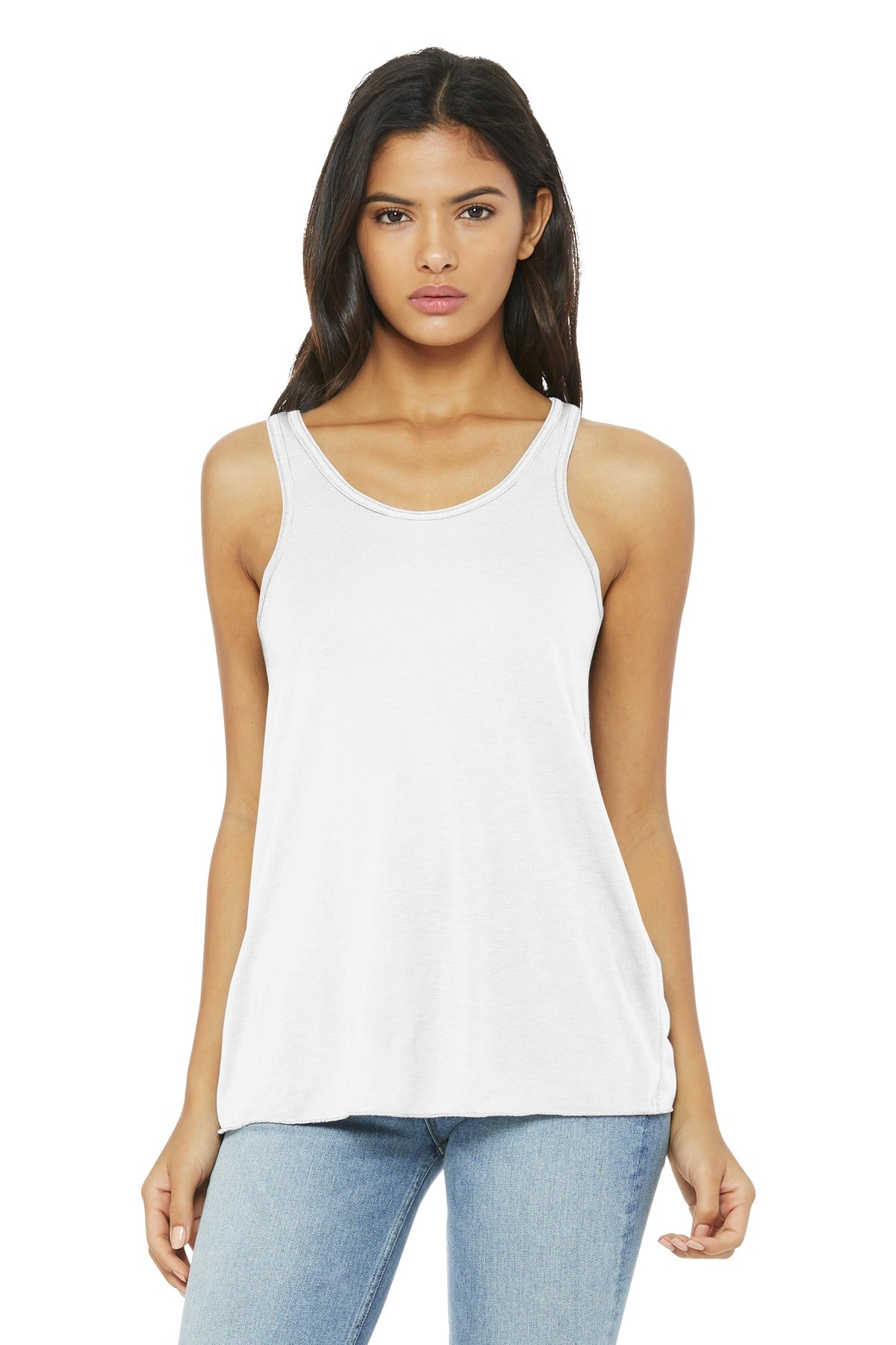 BELLA+CANVAS ?? Women's Flowy Racerback Tank. BC8800