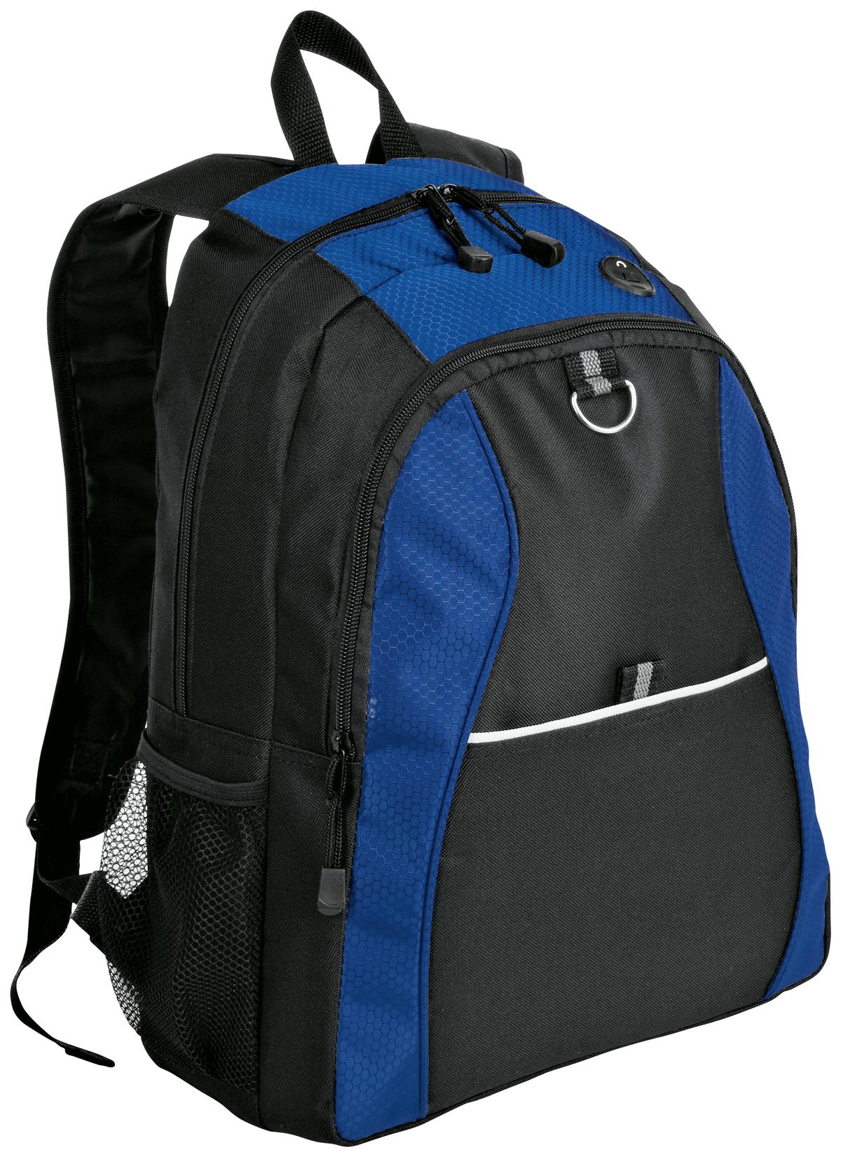 Port Authority?? Contrast Honeycomb Backpack. BG1020