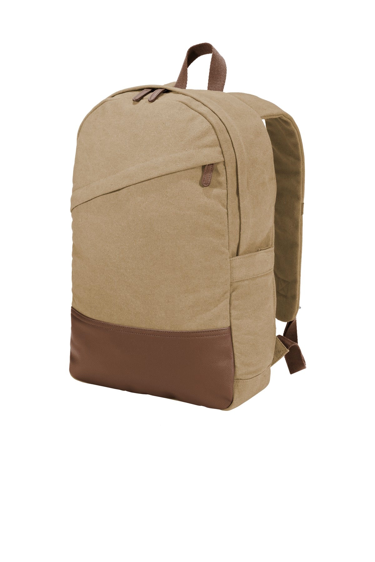 Port Authority ? Cotton Canvas Backpack. BG210