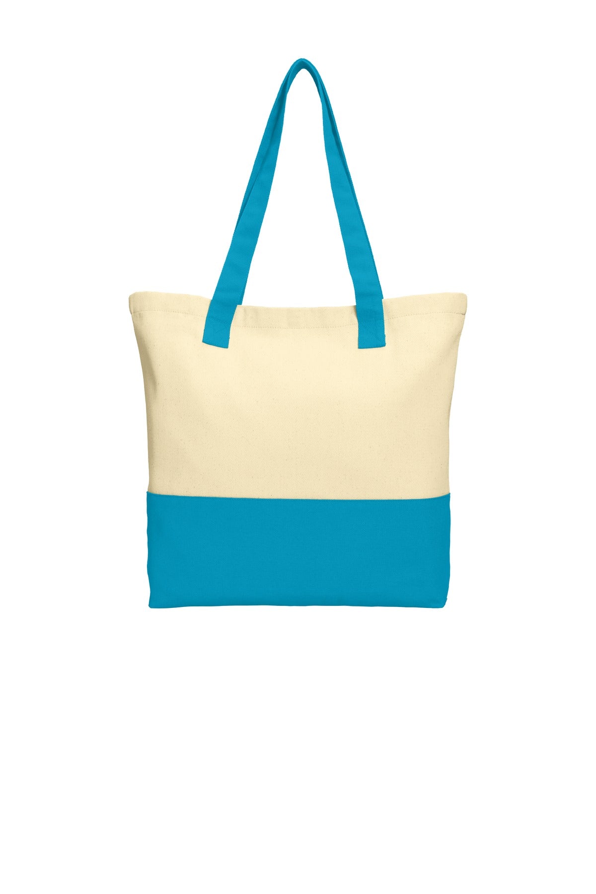 Port Authority?? Colorblock Cotton Tote. BG414