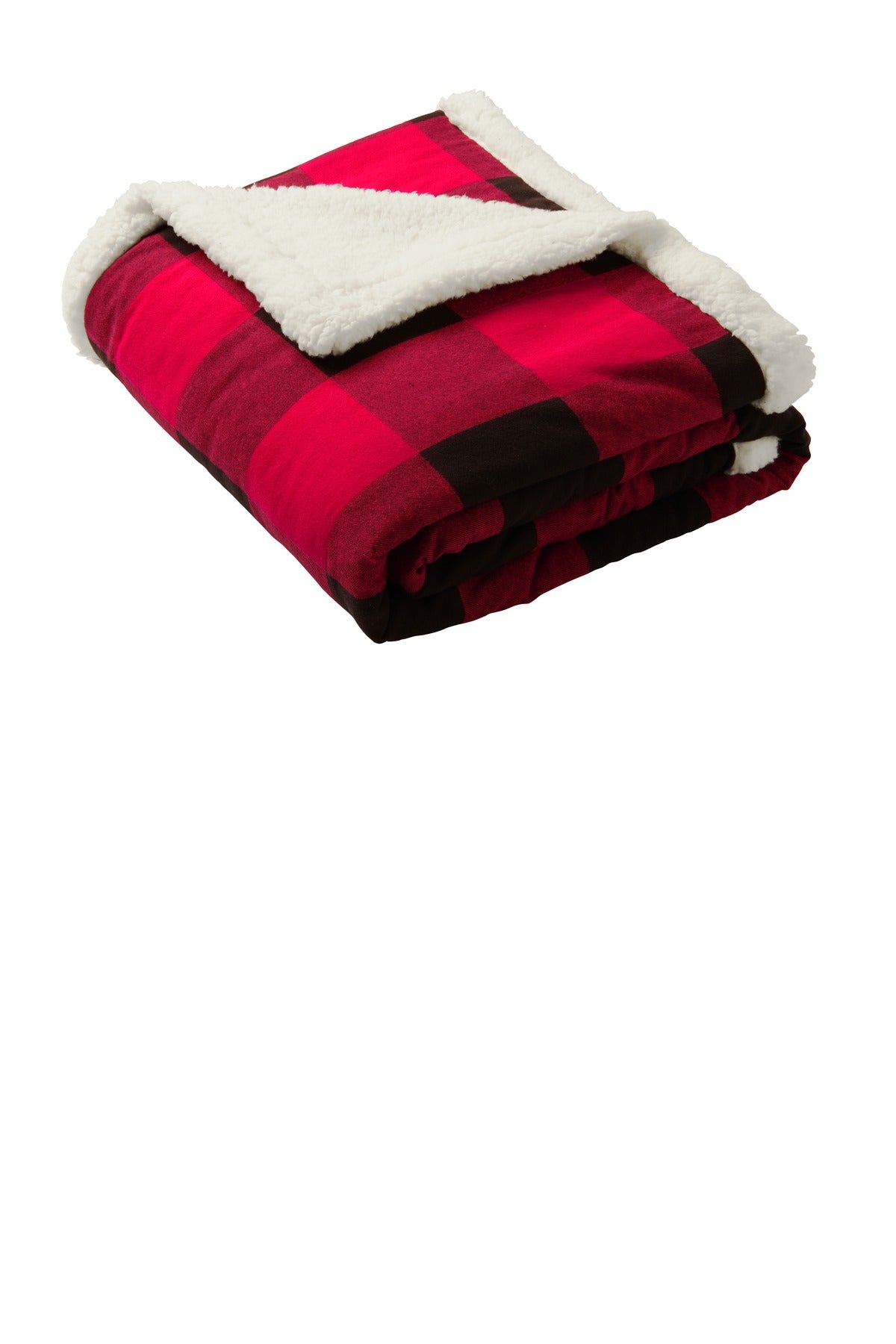 Port Authority ?? Flannel Sherpa Blanket. BP43