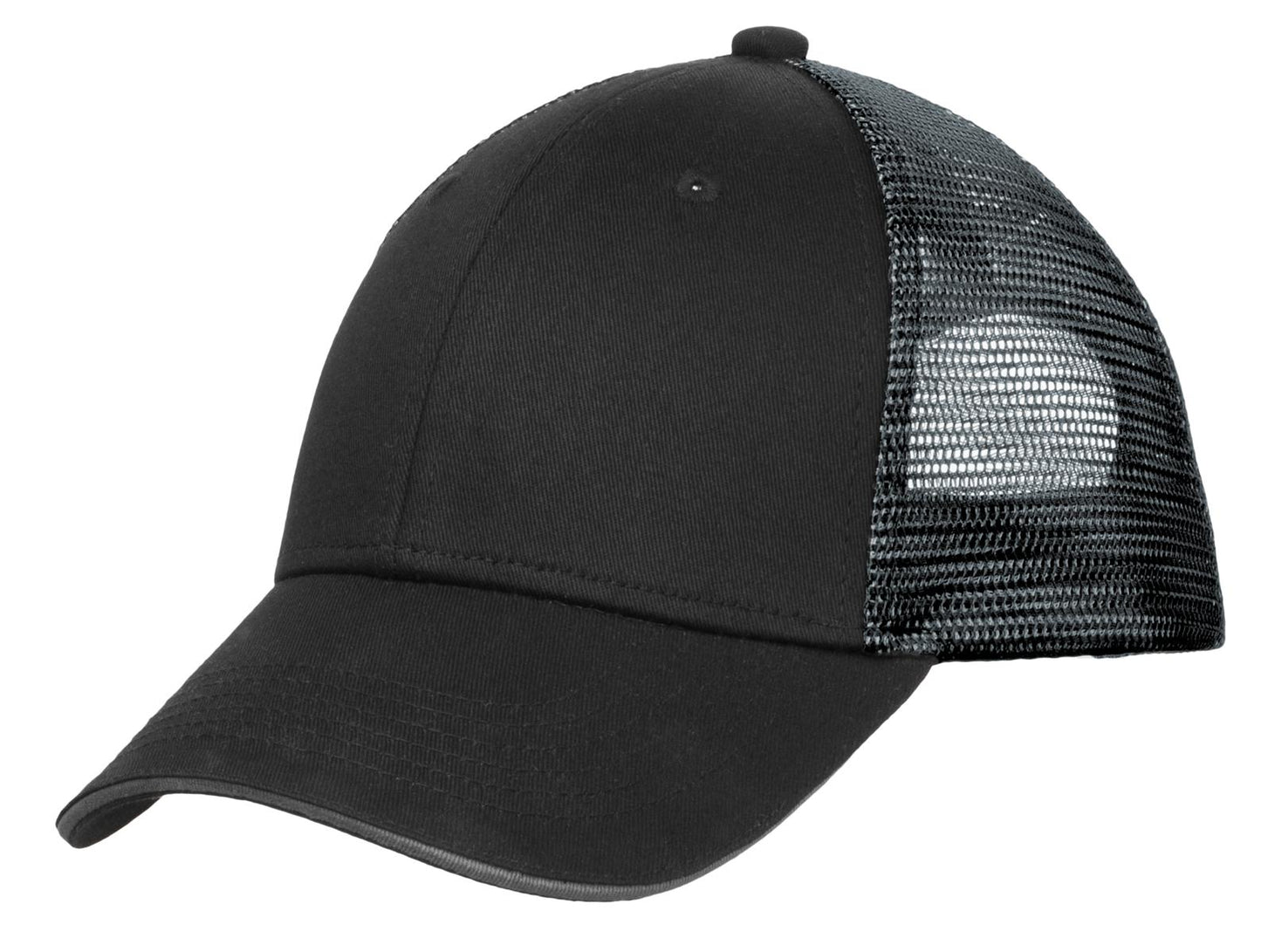 Port Authority?? Double Mesh Snapback Sandwich Bill Cap. C818