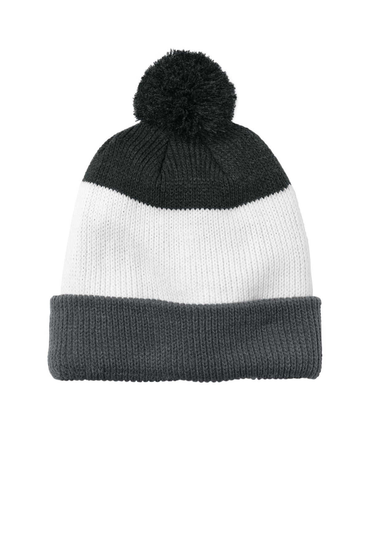 Port Authority?? Cozy Striped Pom Beanie C979