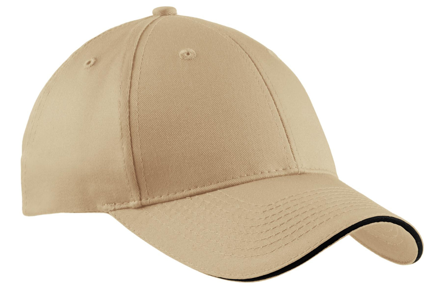 Port Authority?? Cotton Twill Sandwich Bill Cap. CP85