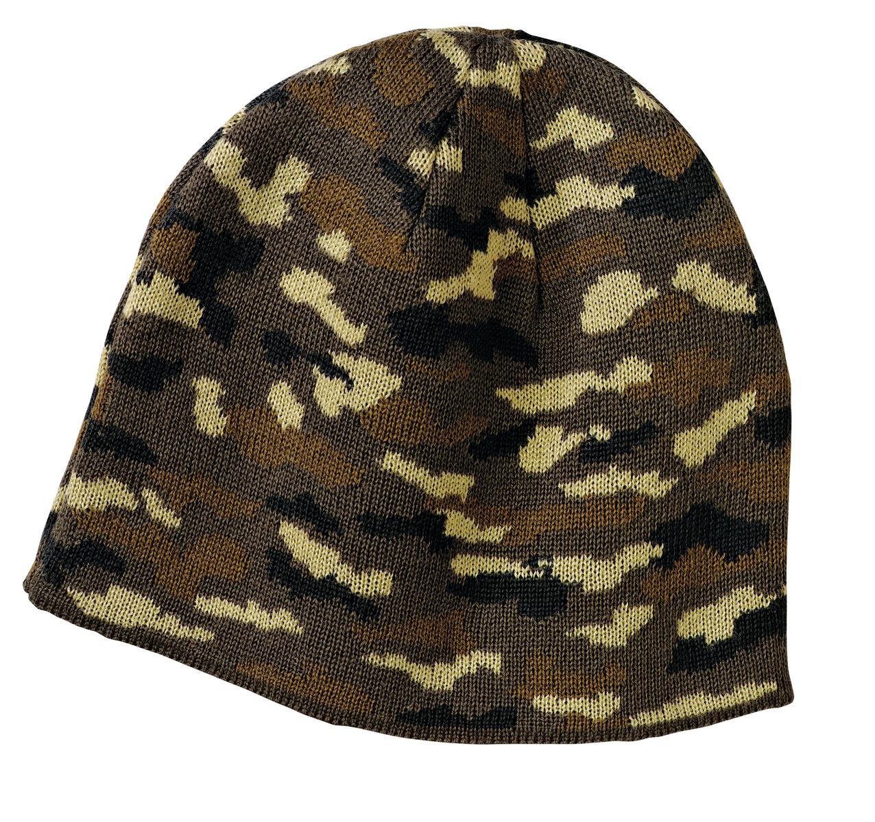 Port & Company?Camo Beanie Cap. CP91C