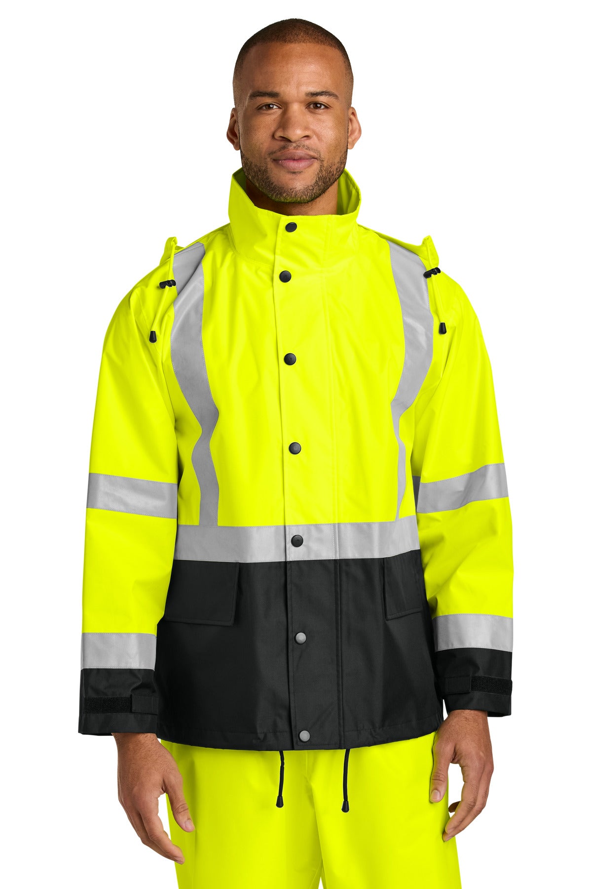 CornerStone?? ANSI 107 Class 3 Rain Jacket CSJ504