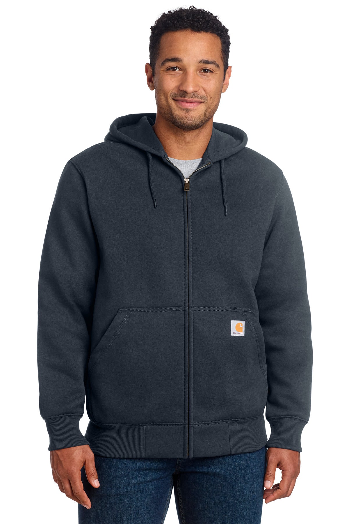 Carhartt ?? Rain Defender ?? Paxton Heavyweight Hooded Zip-Front Sweatshirt. CT100614