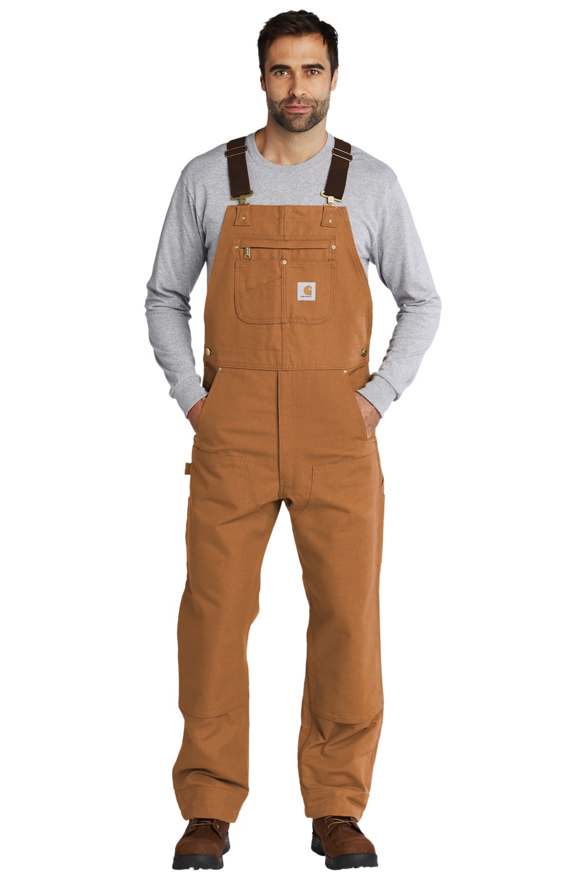 Carhartt?? Duck Unlined Bib Overalls. CT102776