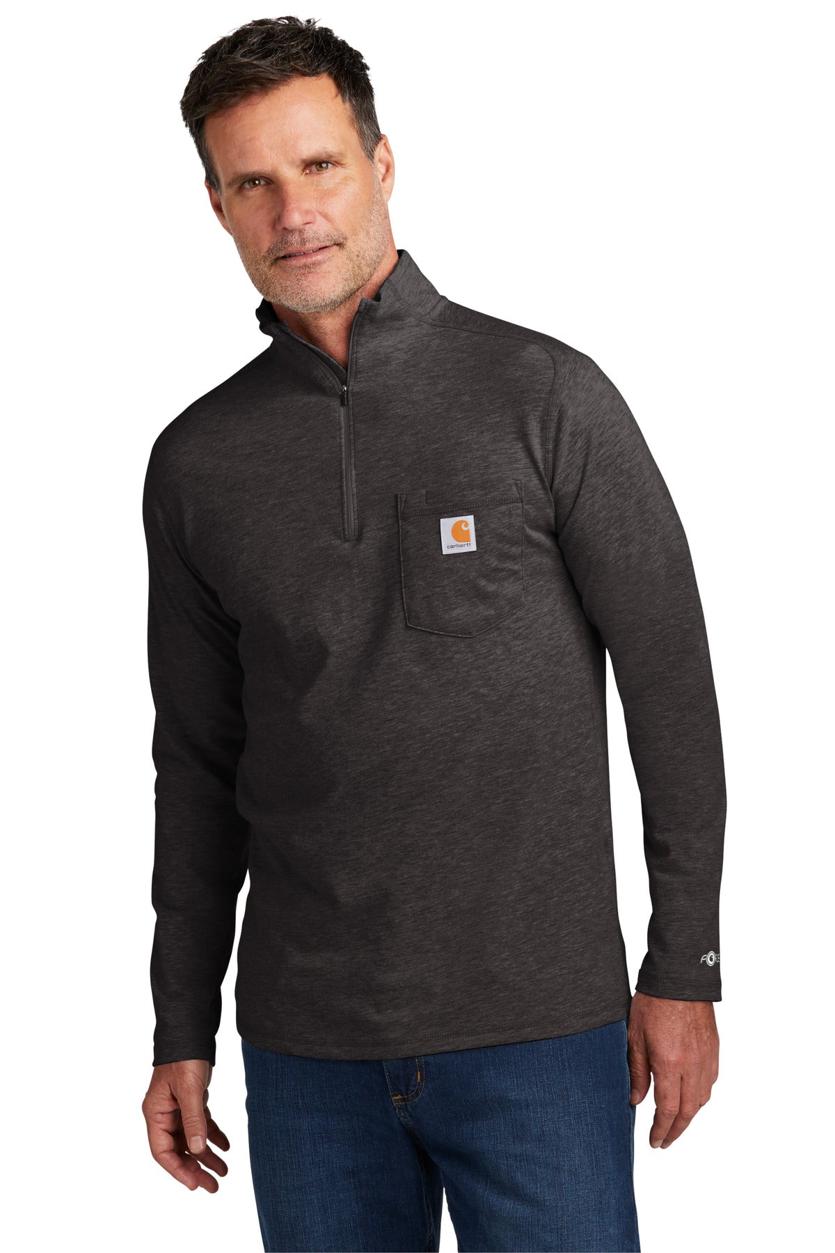 Carhartt Force?? 1/4-Zip Long Sleeve T-Shirt CT104255
