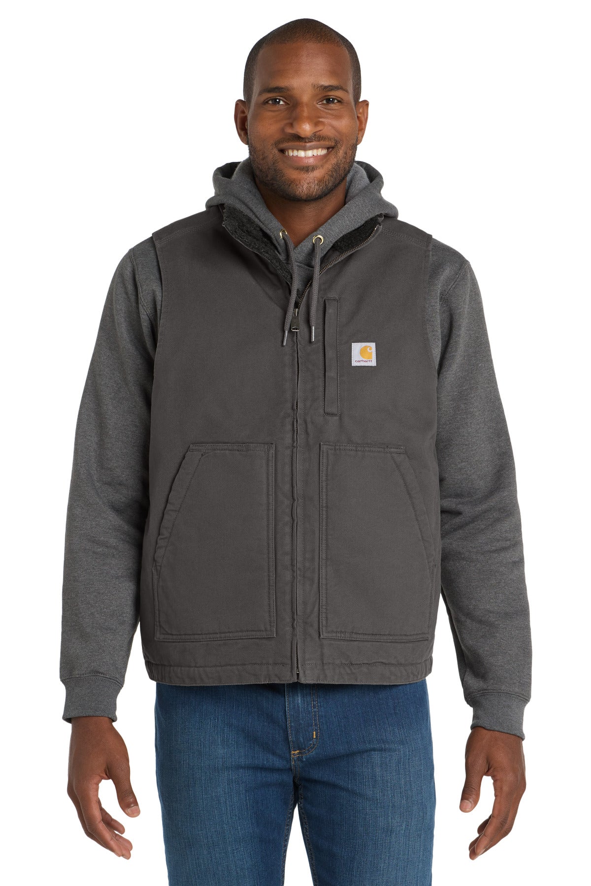 Carhartt?? Sherpa-Lined Mock Neck Vest CT104277