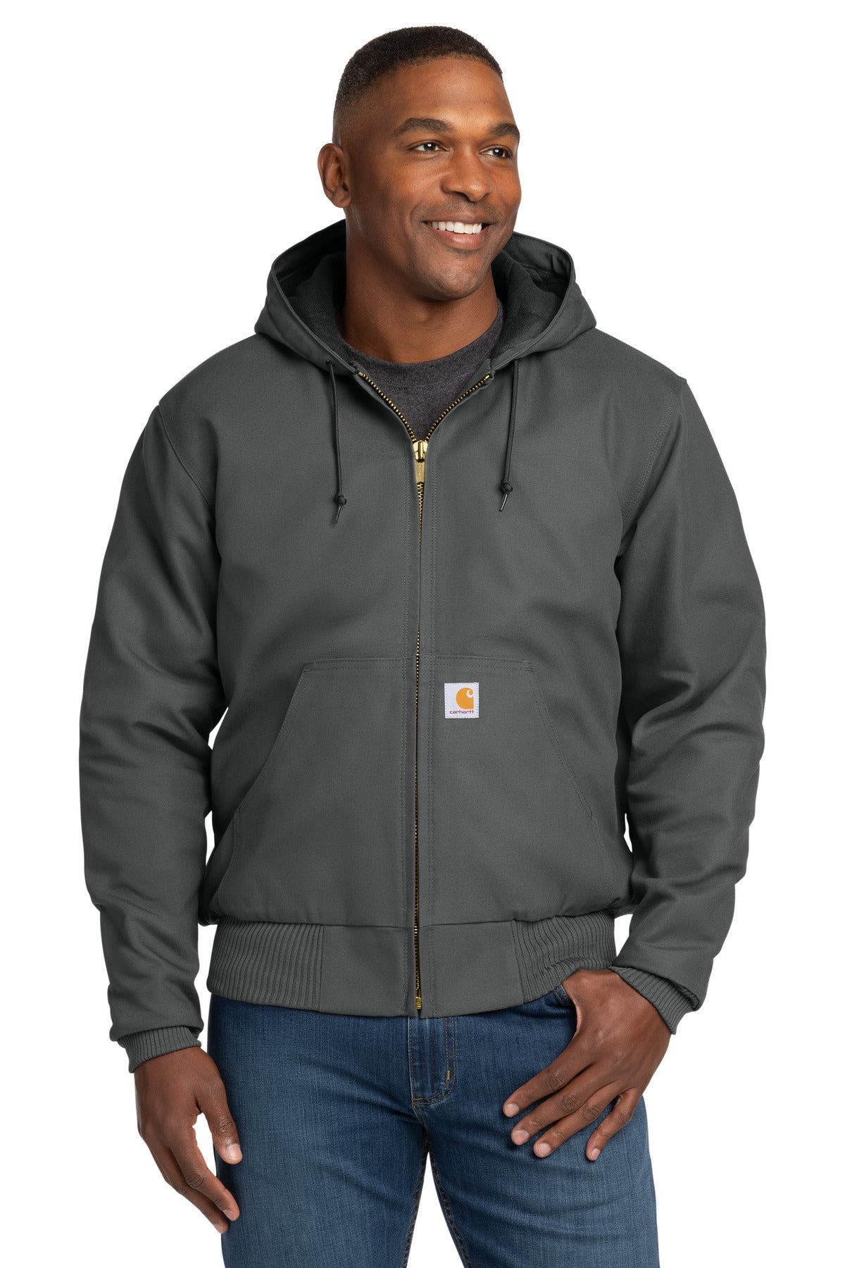 Carhartt ?? Quilted-Flanne-Lined Duck Active Jac. CT106677