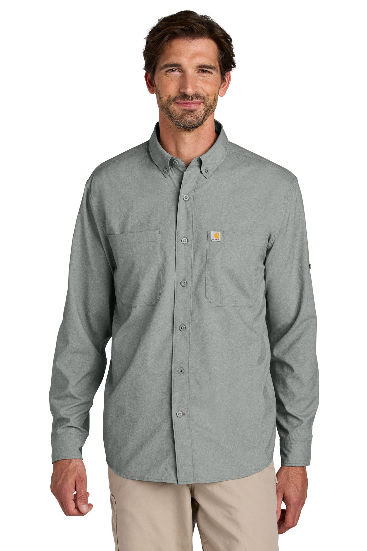 Carhartt Force?? Sun Defenderƒ?› Long Sleeve Shirt CT107106
