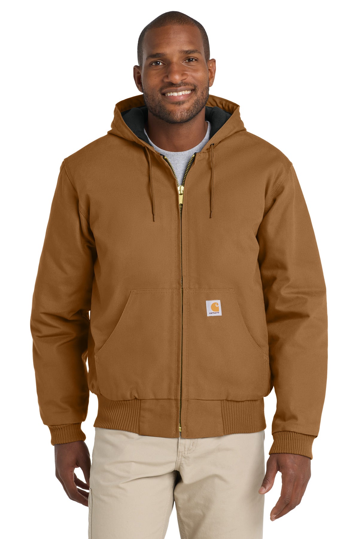 Carhartt ?? Tall Quilted-Flannel-Lined Duck Active Jac. CTT106677
