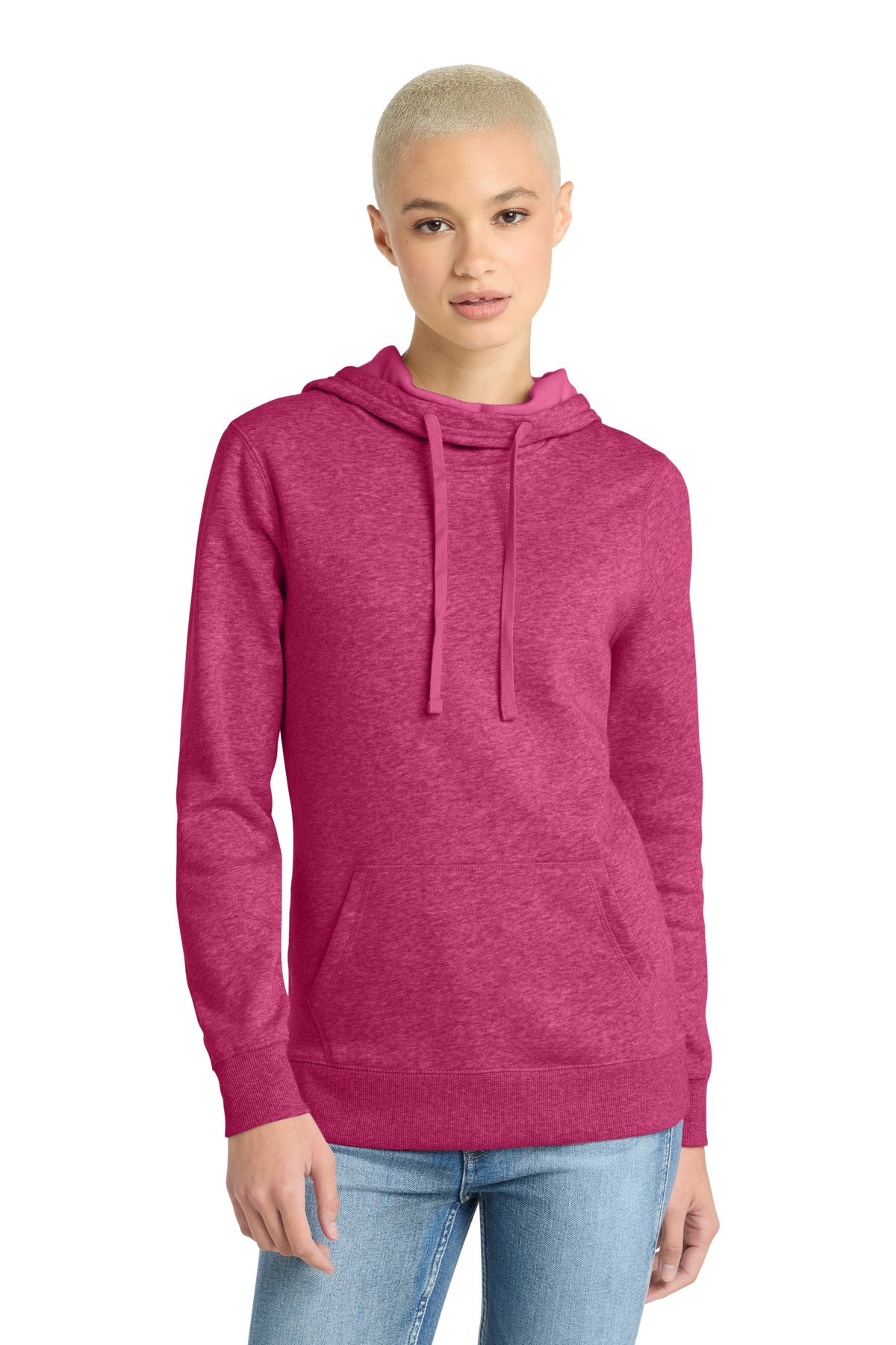 District ?? Women's Lightweight Fleece Hoodie. DM493