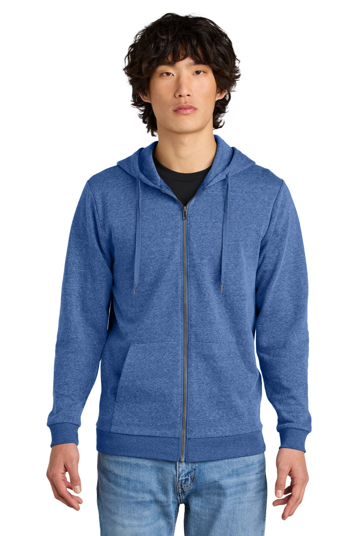 District?? Perfect Tri?? Fleece Full-Zip Hoodie DT1302