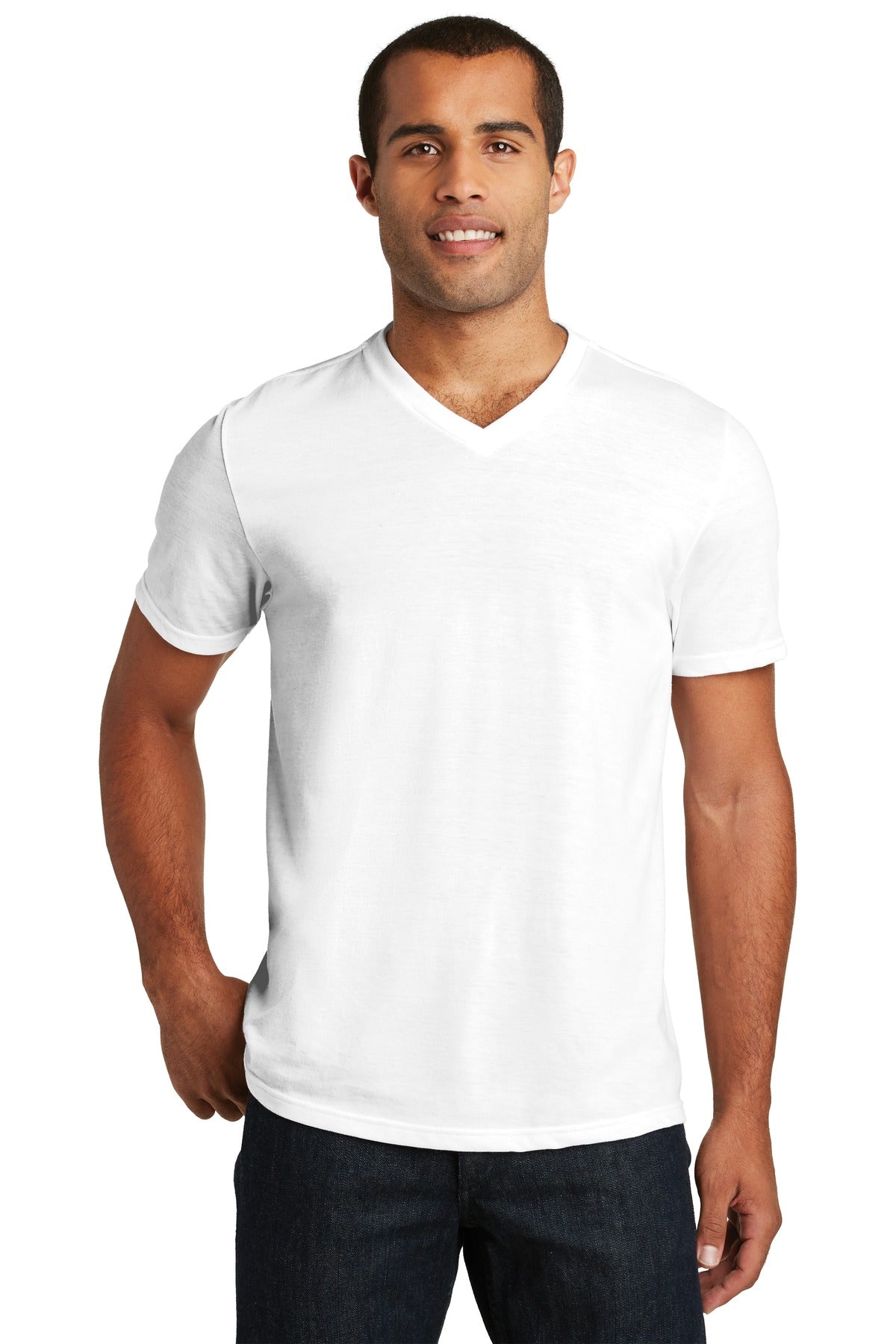 District ? Perfect Tri? V-Neck Tee. DT1350
