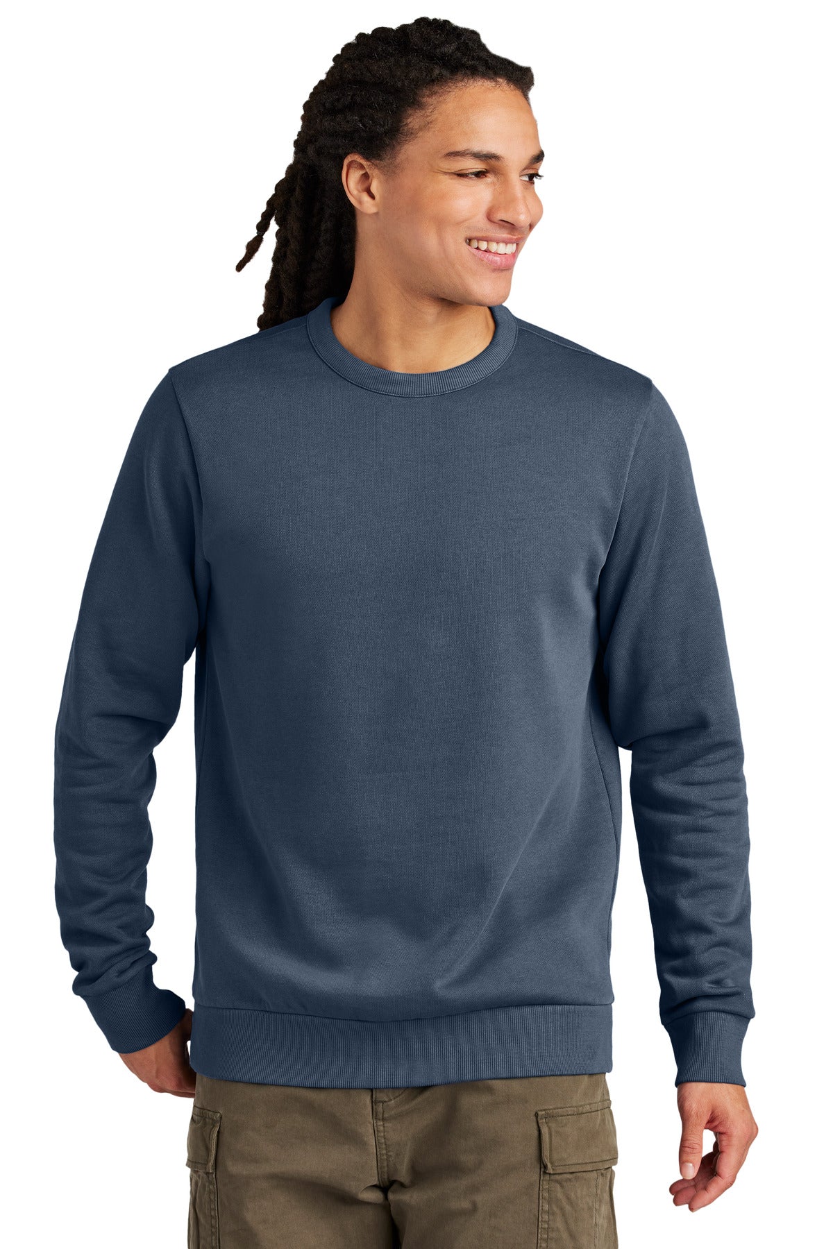 District WashŸ?? Fleece Crew DT2204