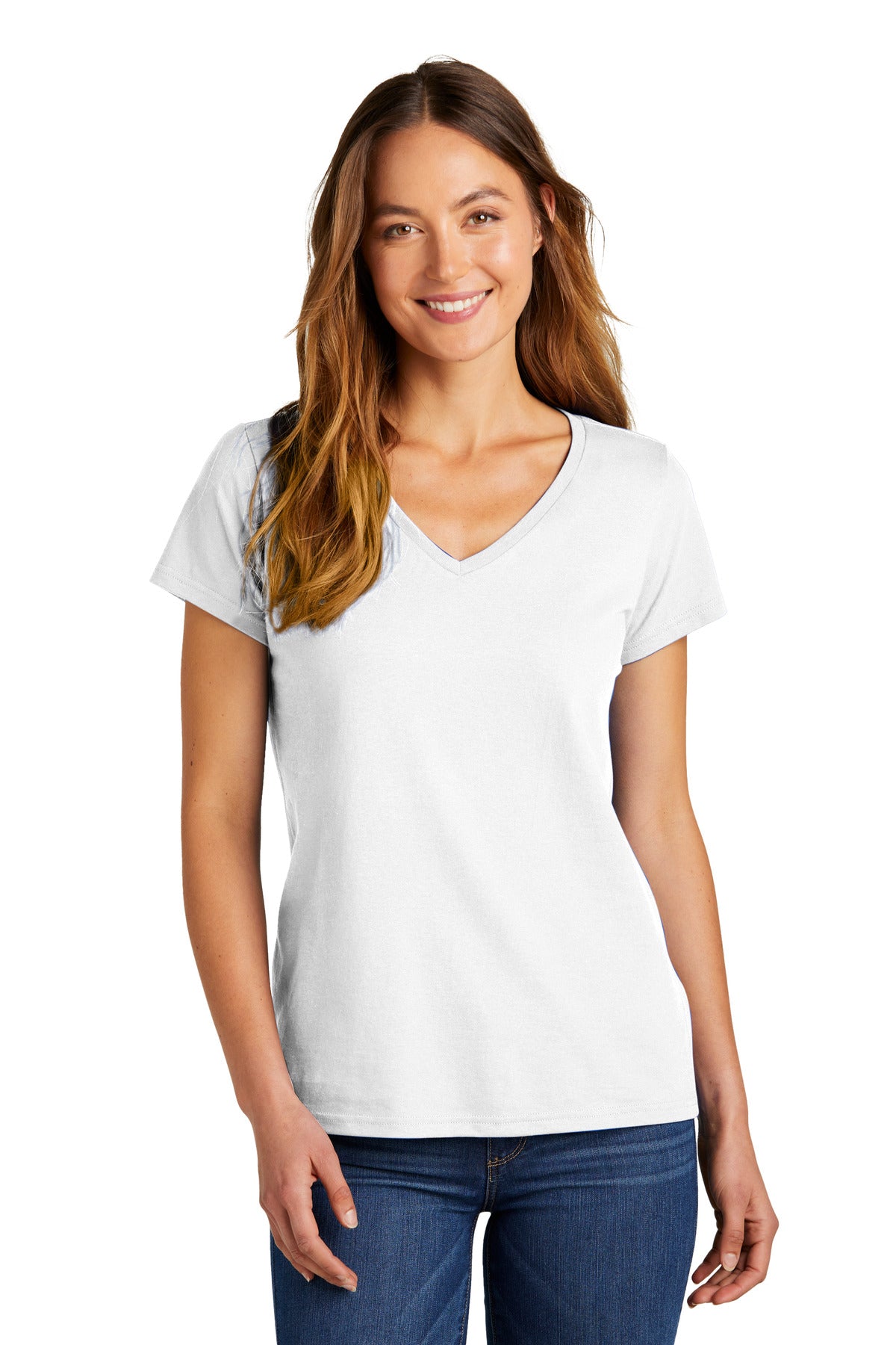 District?? Women's The Concert Tee?? V-Neck DT5002