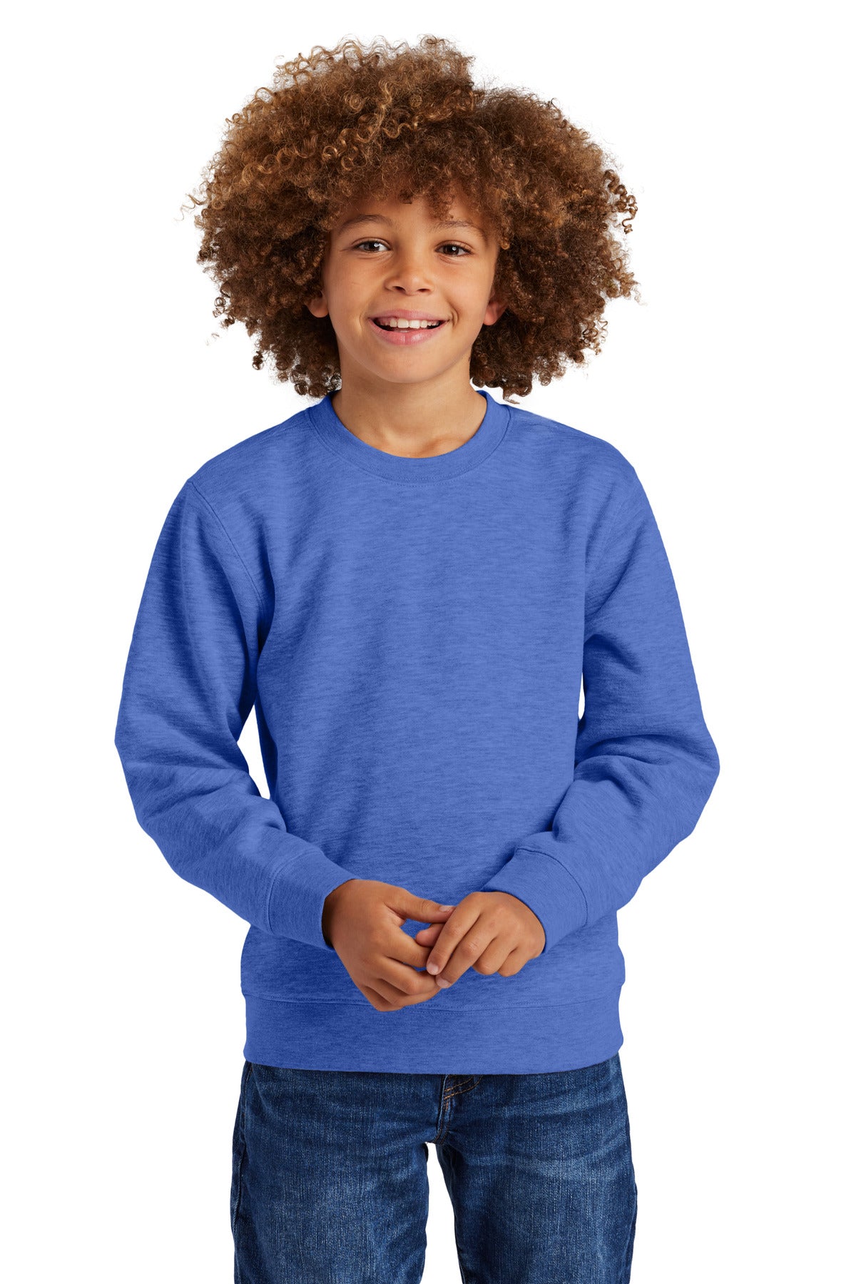 District?? Youth V.I.T.Ÿ?? Fleece Crew DT6104Y