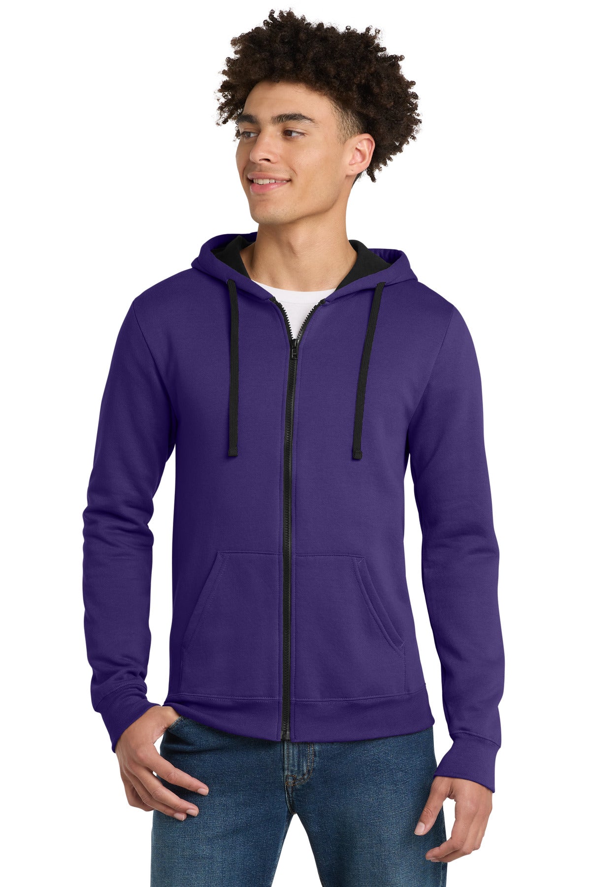 District?? The Concert Fleece?? Full-Zip Hoodie. DT800