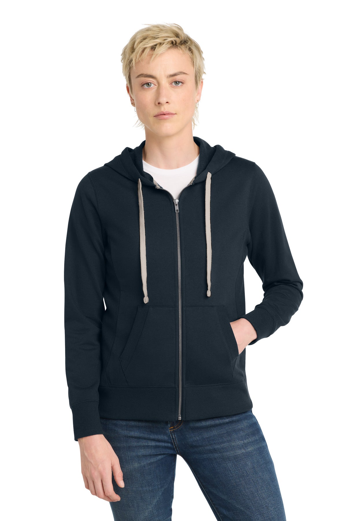District?? Women's Re-FleeceŸ??Full-Zip Hoodie DT8103