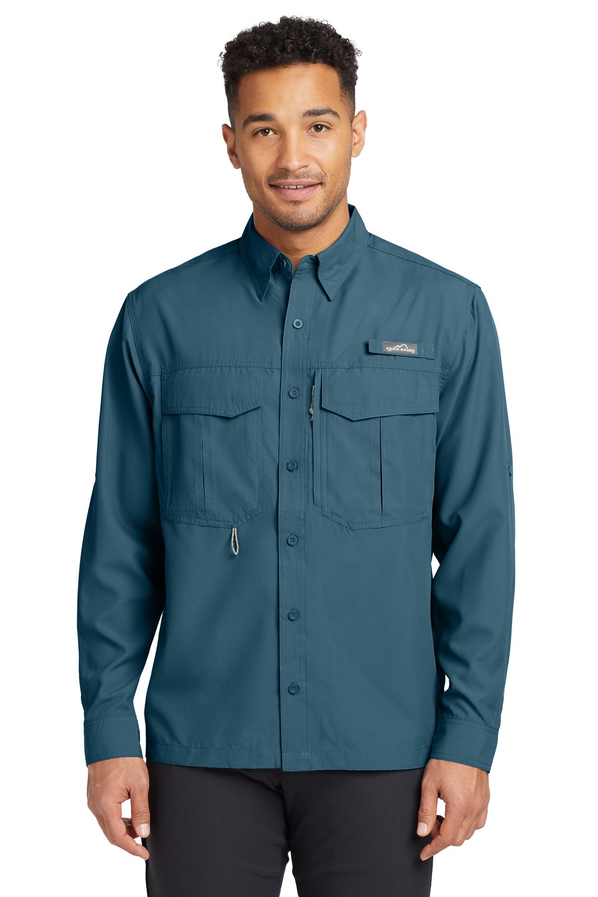 Eddie Bauer?? - Long Sleeve Performance Fishing Shirt. EB600