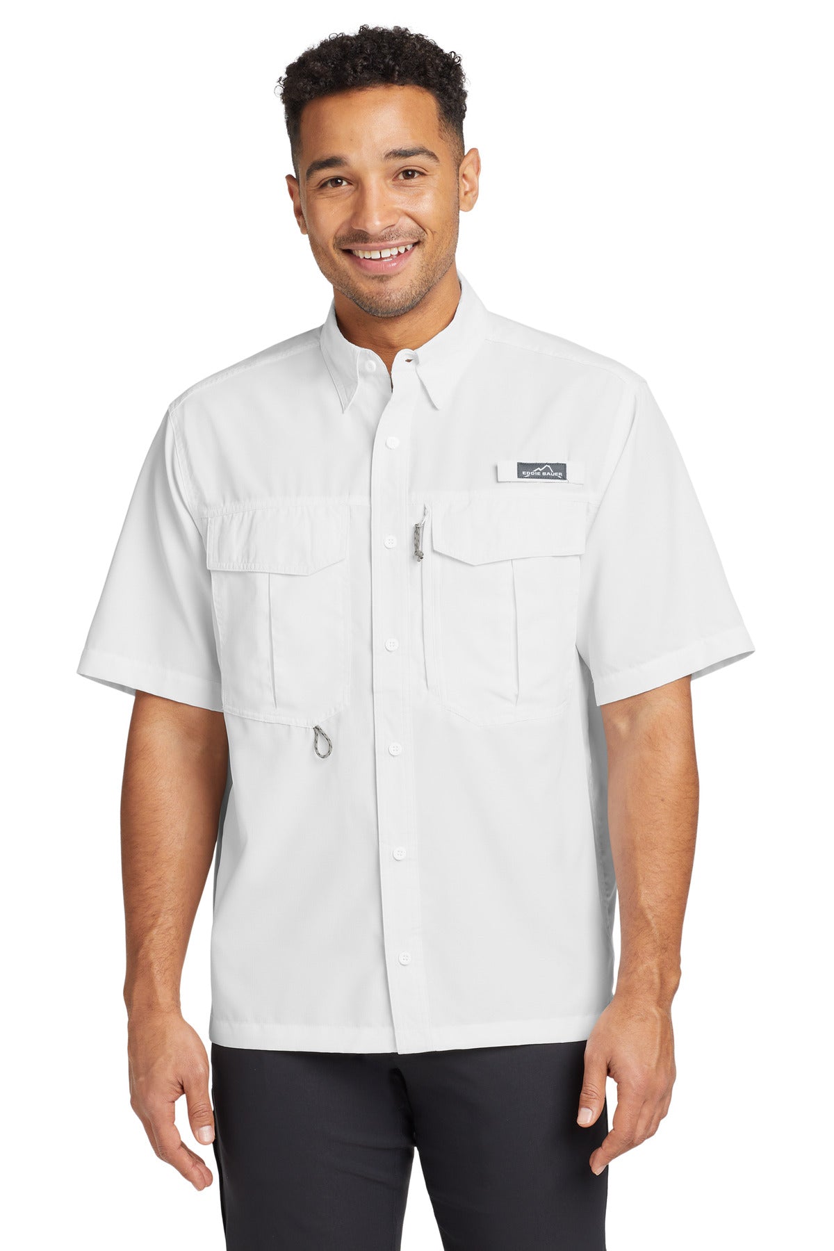 Eddie Bauer?? Short Sleeve Performance Fishing Shirt EB602