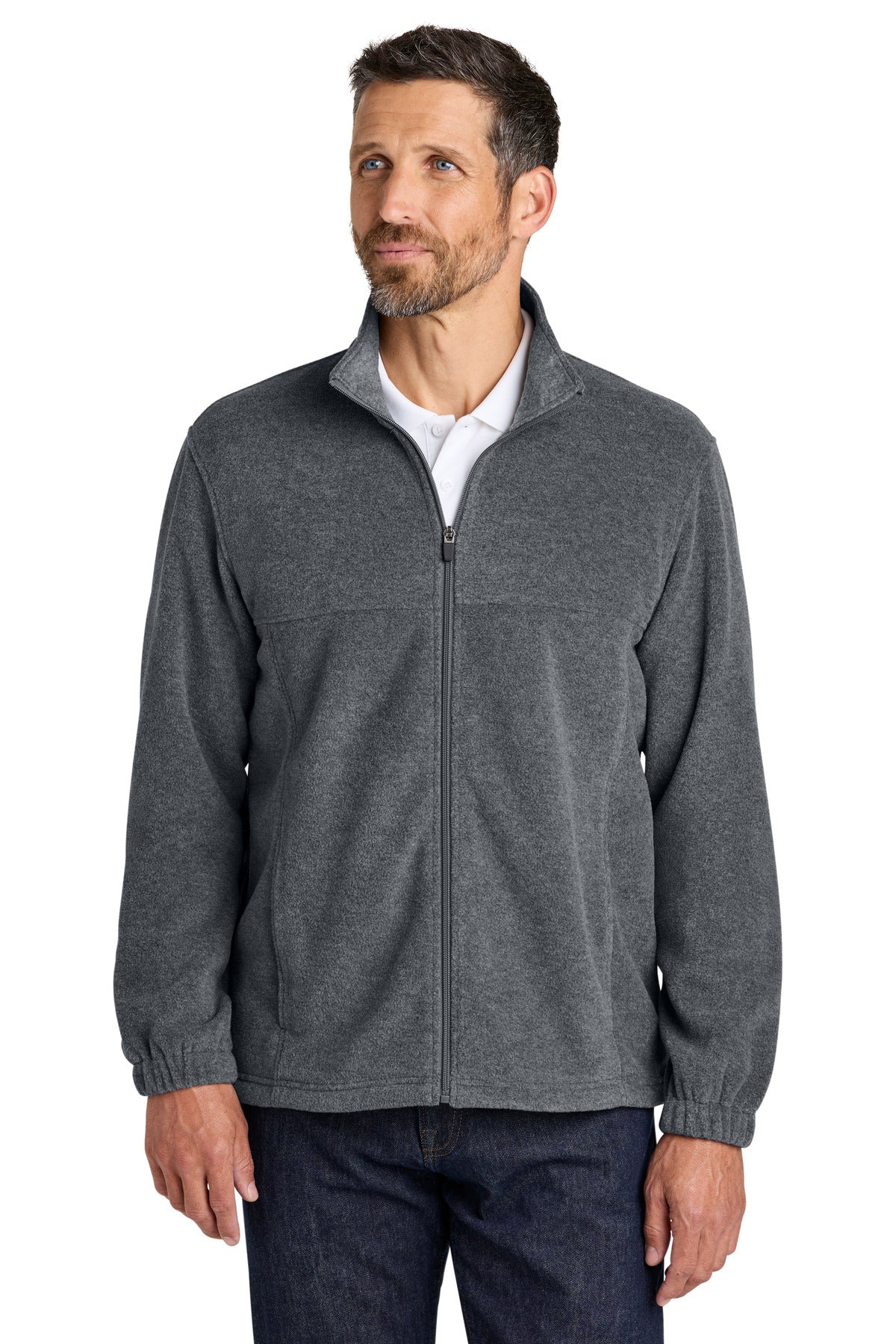 Port Authority?? Plush Fleece Full-Zip Jacket F190