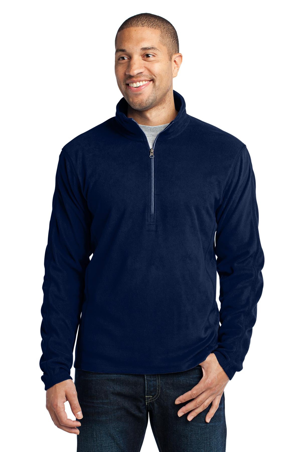 Port Authority?? Microfleece 1/2-Zip Pullover. F224