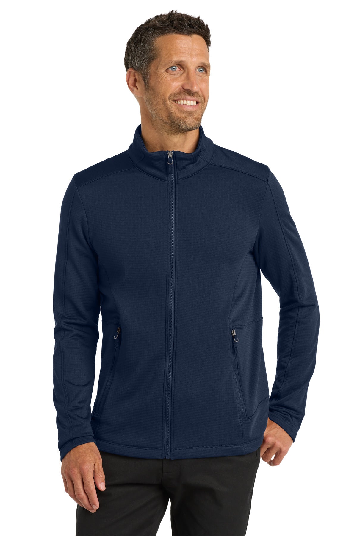 Port Authority ?? Grid Fleece Jacket. F239