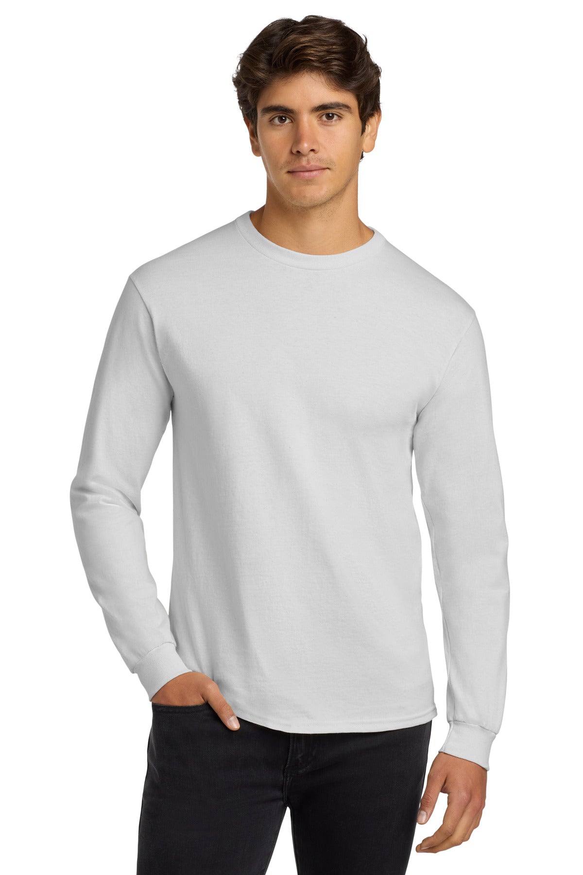 Gildan?? - Ultra Cotton?? 100% US Cotton Long Sleeve T-Shirt. G2400